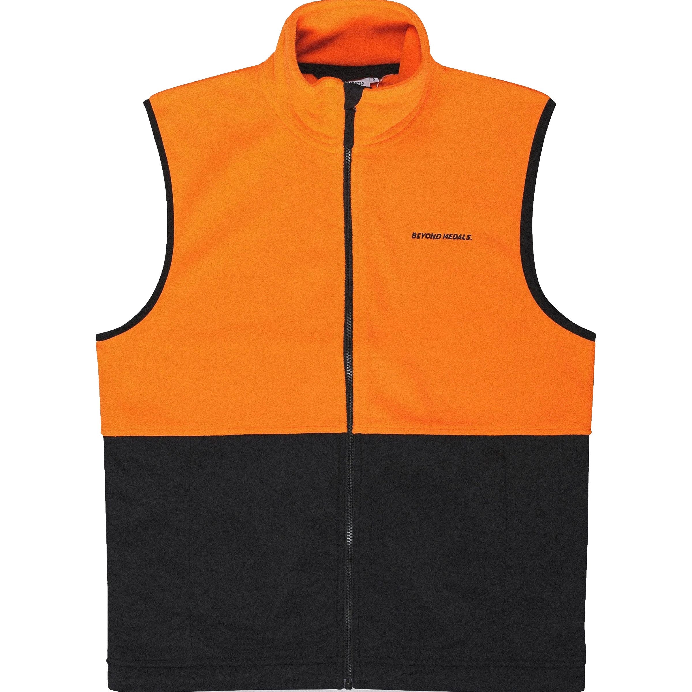 Orange hotsell fleece vest