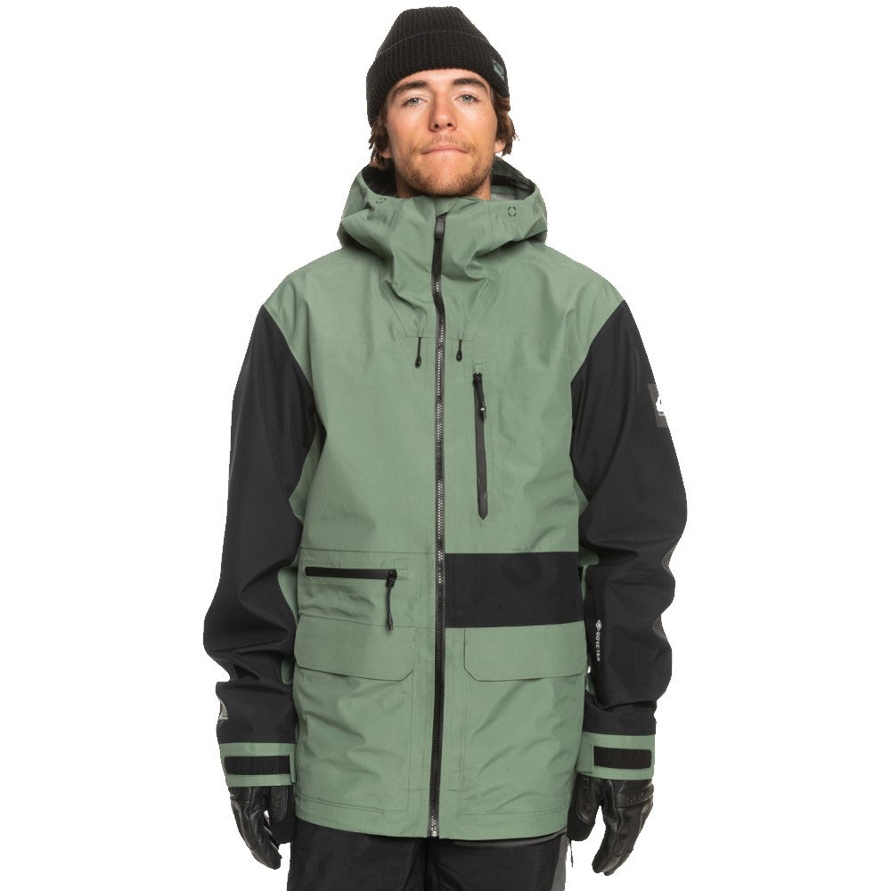 Quiksilver hot sale green jacket