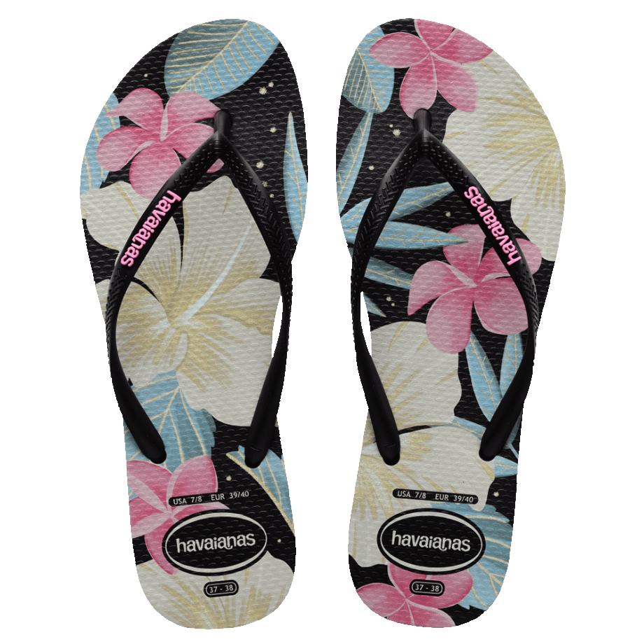 Havaianas Slim Floral BR Thong Womens Rhythm Snowsports