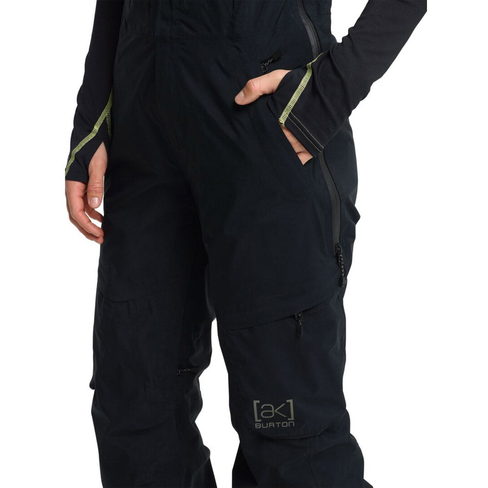 Burton AK Kimmy Gore Tex 2L Short Bib Snowboard Pants Womens