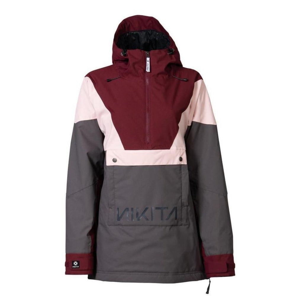 Pullover snowboarding 2025 jacket womens