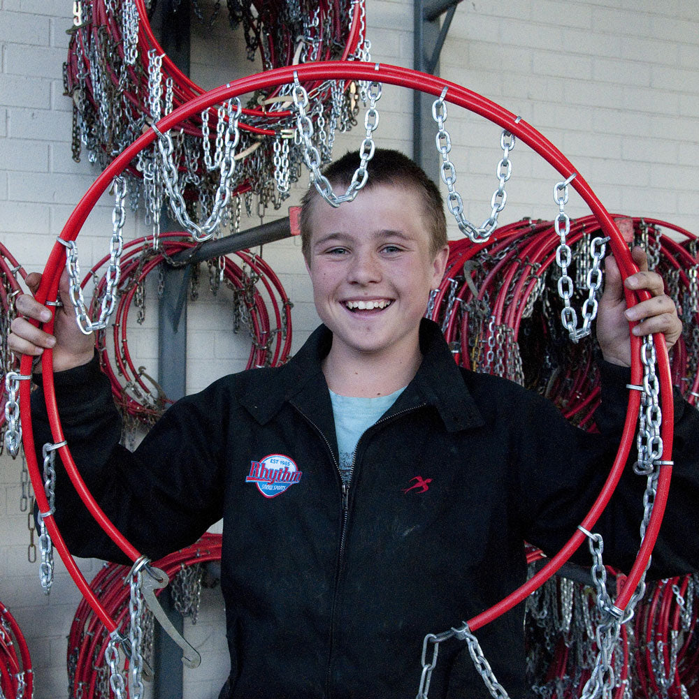 How to fit hoop chains