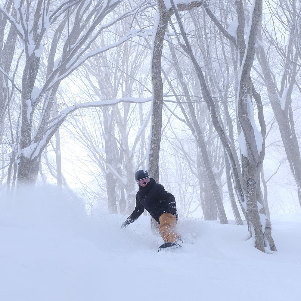 Snowboarding In Japan