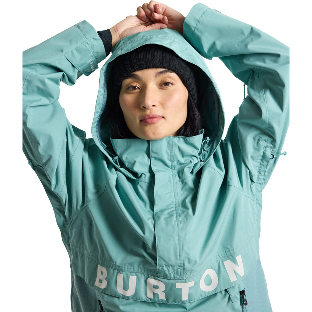 Burton Frostner 2L Anorak Snowboard Jacket Womens Rhythm