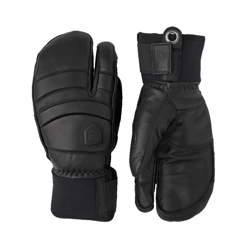 Hestra Leather Fall Line 3 Finger Gloves Rhythm Snowsports