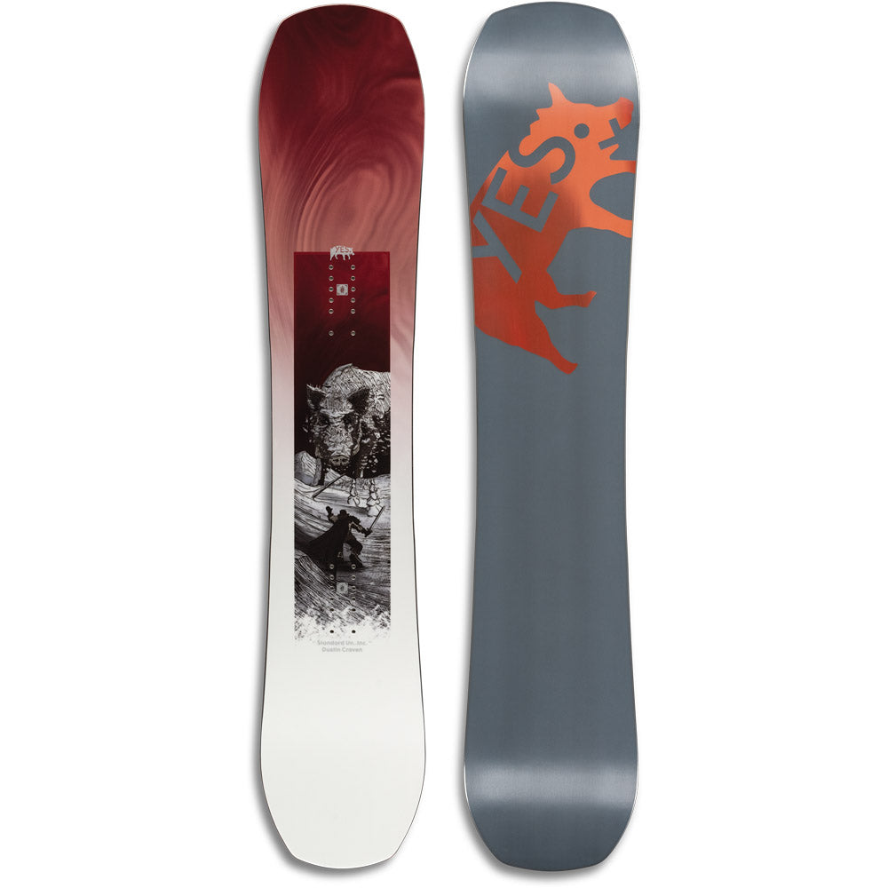 YES 2025 Standard UnInc DC Snowboard Rhythm Snowsports.