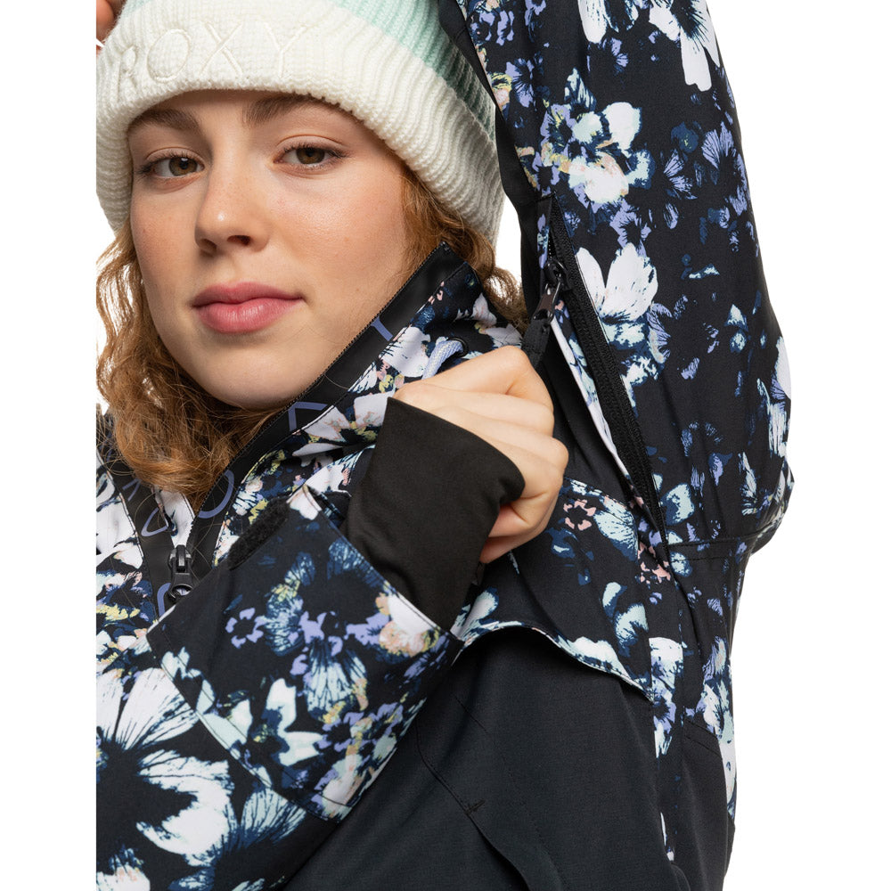 Floral snowboard online jacket