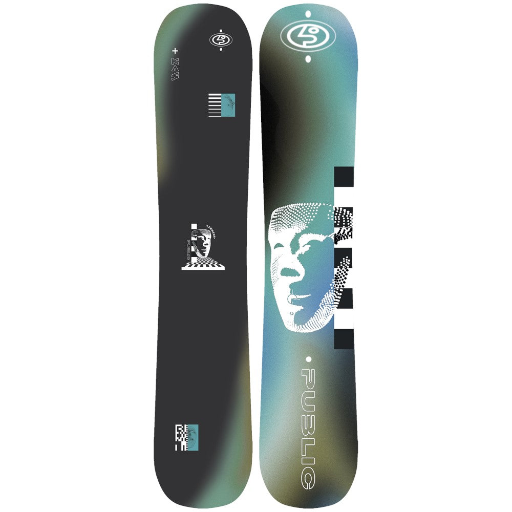 Public 2024 Statement Snowboard | Rhythm Snowsports.